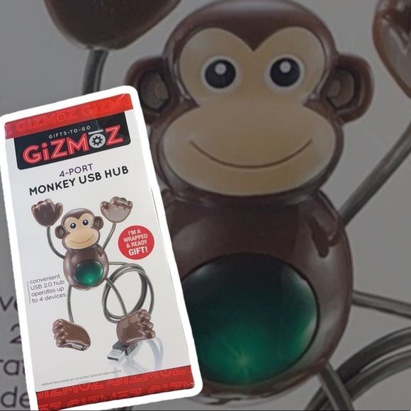 NEW GIZMOZ 4-port Monkey USB Hub - Picture 11 of 15